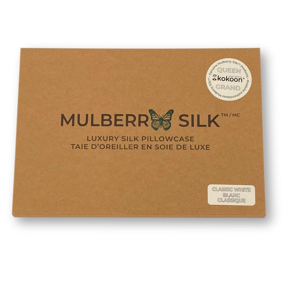 Mulberry silk pillowcase colour range