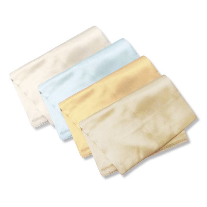 Silk pillowcases in four colours